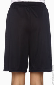 Augusta Sportswear 1420 - Unisex Training Short - Black - Black front