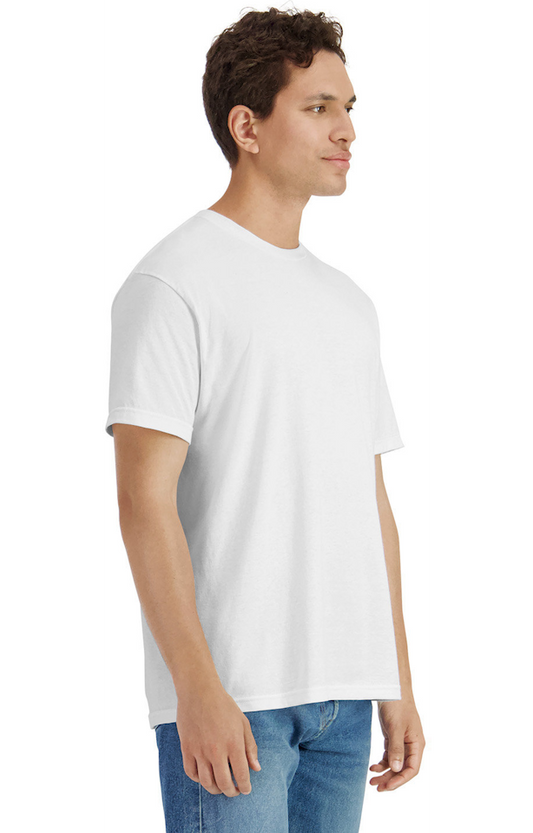 Gildan G300 - Light Cotton T-Shirt - White - White front