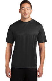 Sport-Tek ST350 - Unisex PosiCharge Competitor Tee - Black - Black front