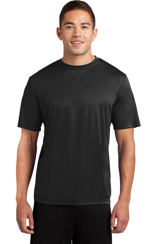 Sport-Tek ST350 - Unisex PosiCharge Competitor Tee - Black - Black front
