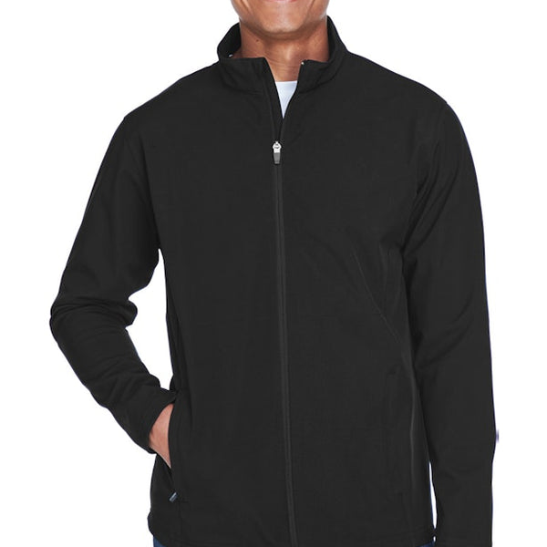 Team 365 TT80 - Men's Leader Soft Shell Jacket - Black