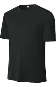 Sport-Tek ST350 - Unisex PosiCharge Competitor Tee - Black - Black front