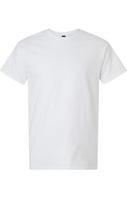 Gildan G300 - Light Cotton T-Shirt - White - White front