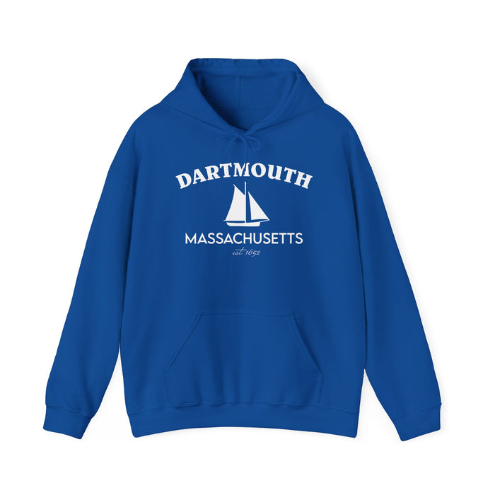 Dartmouth sail boat hoodie