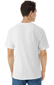 Gildan G300 - Light Cotton T-Shirt - White - White front