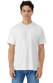 Gildan G300 - Light Cotton T-Shirt - White - White front
