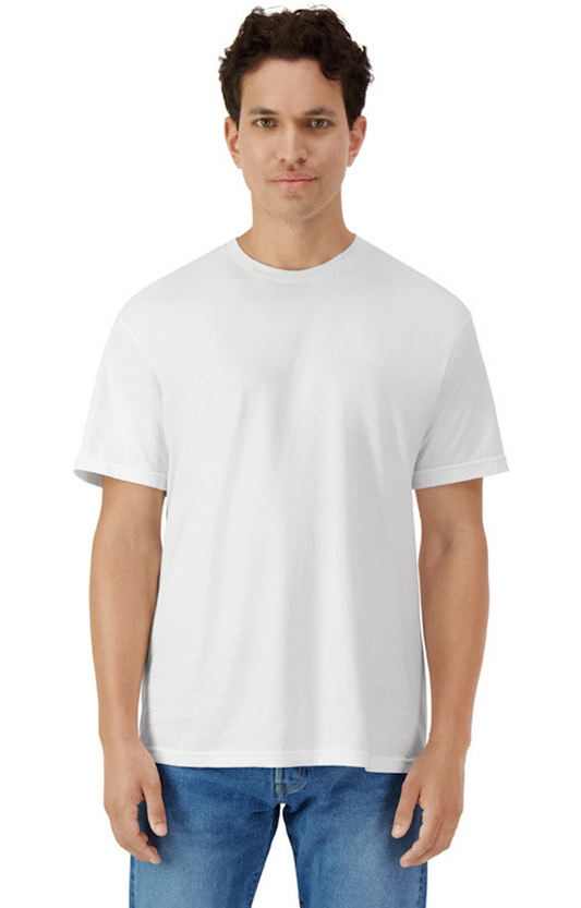 Gildan G300 - Light Cotton T-Shirt - White - White front